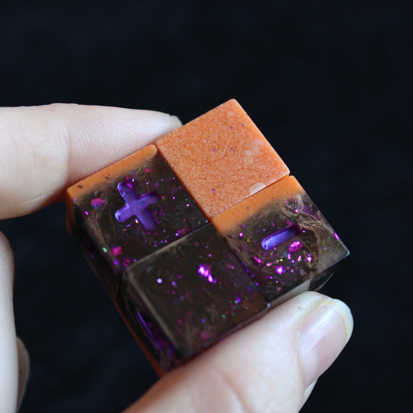 Glowing Halloween Fate Dice