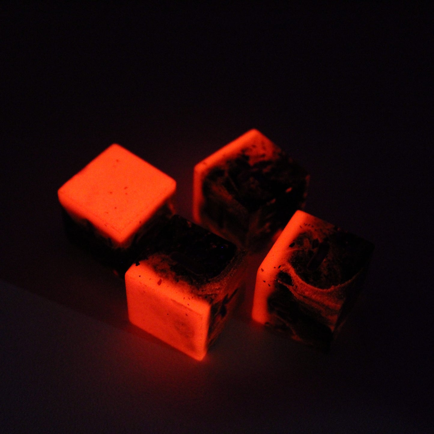 Glowing Halloween Fate Dice