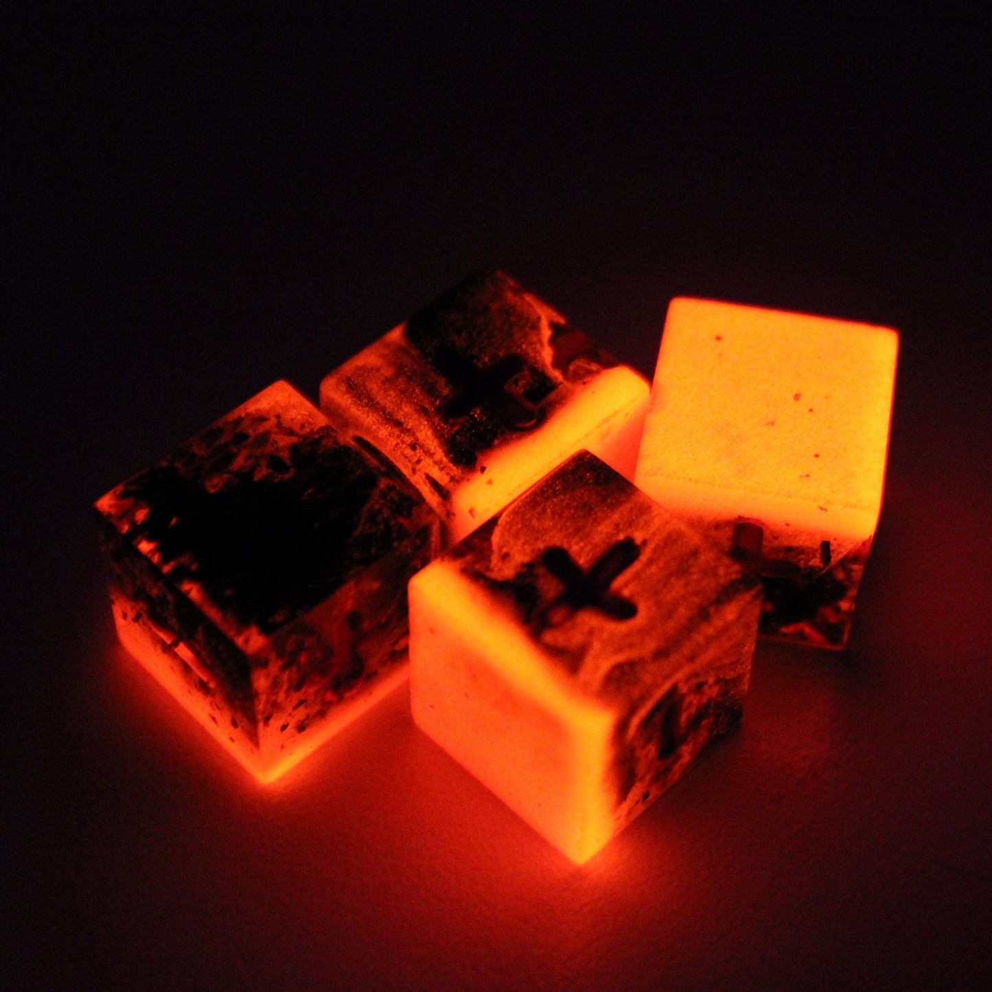 Glowing Halloween Fate Dice