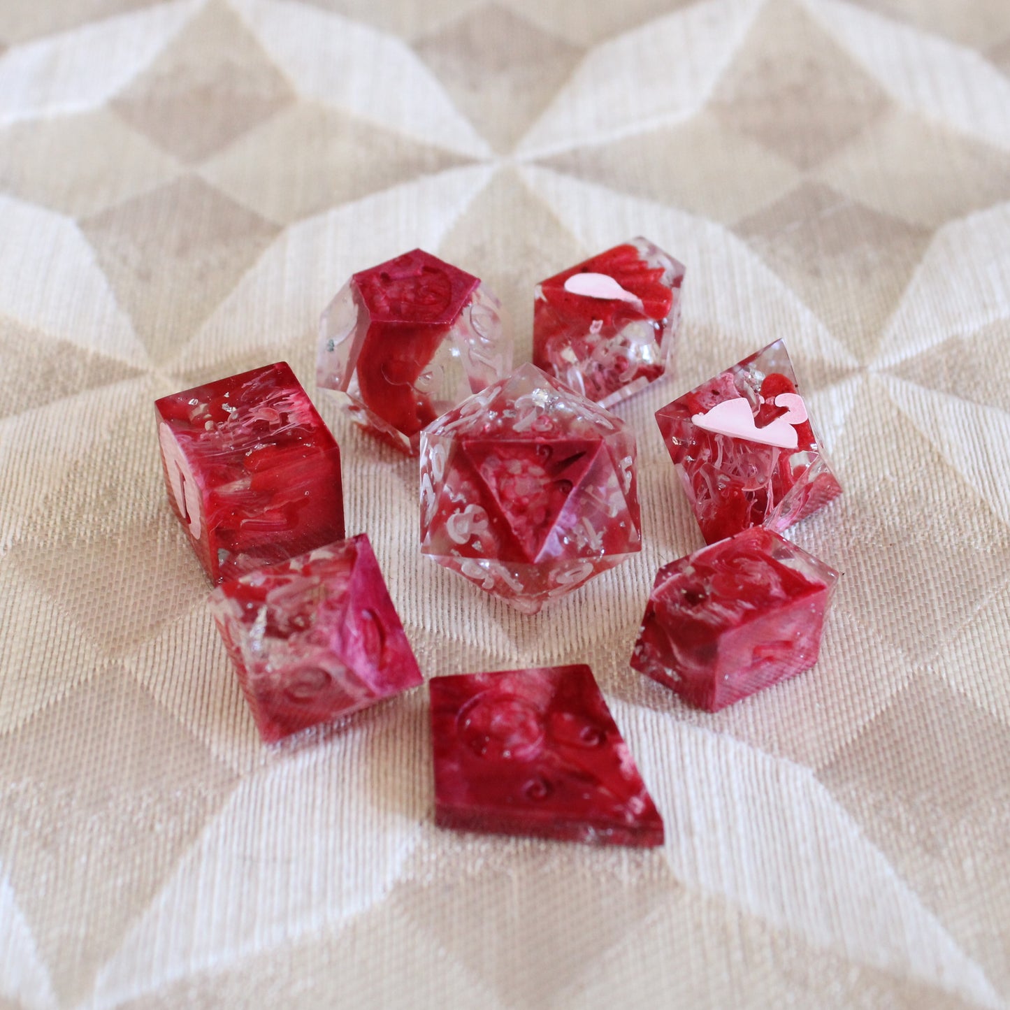 RAW Handmade Bloody Dice