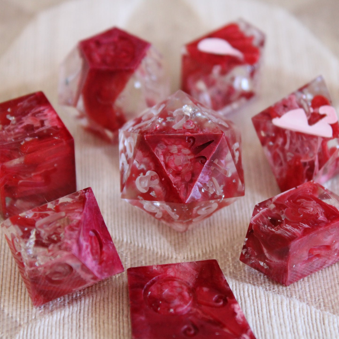 RAW Handmade Bloody Dice