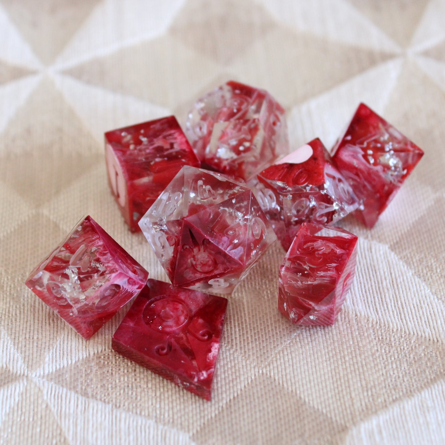 RAW Handmade Bloody Dice