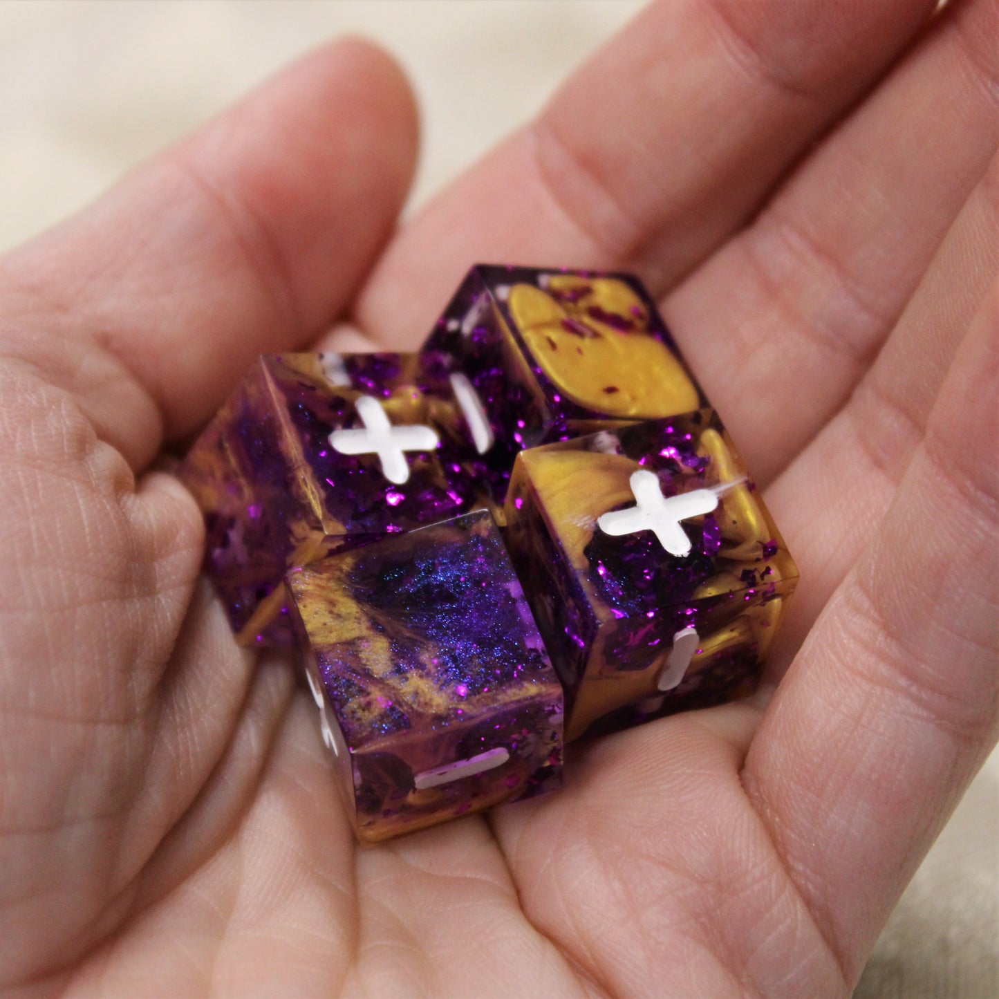 Handmade Hera Fate Dice