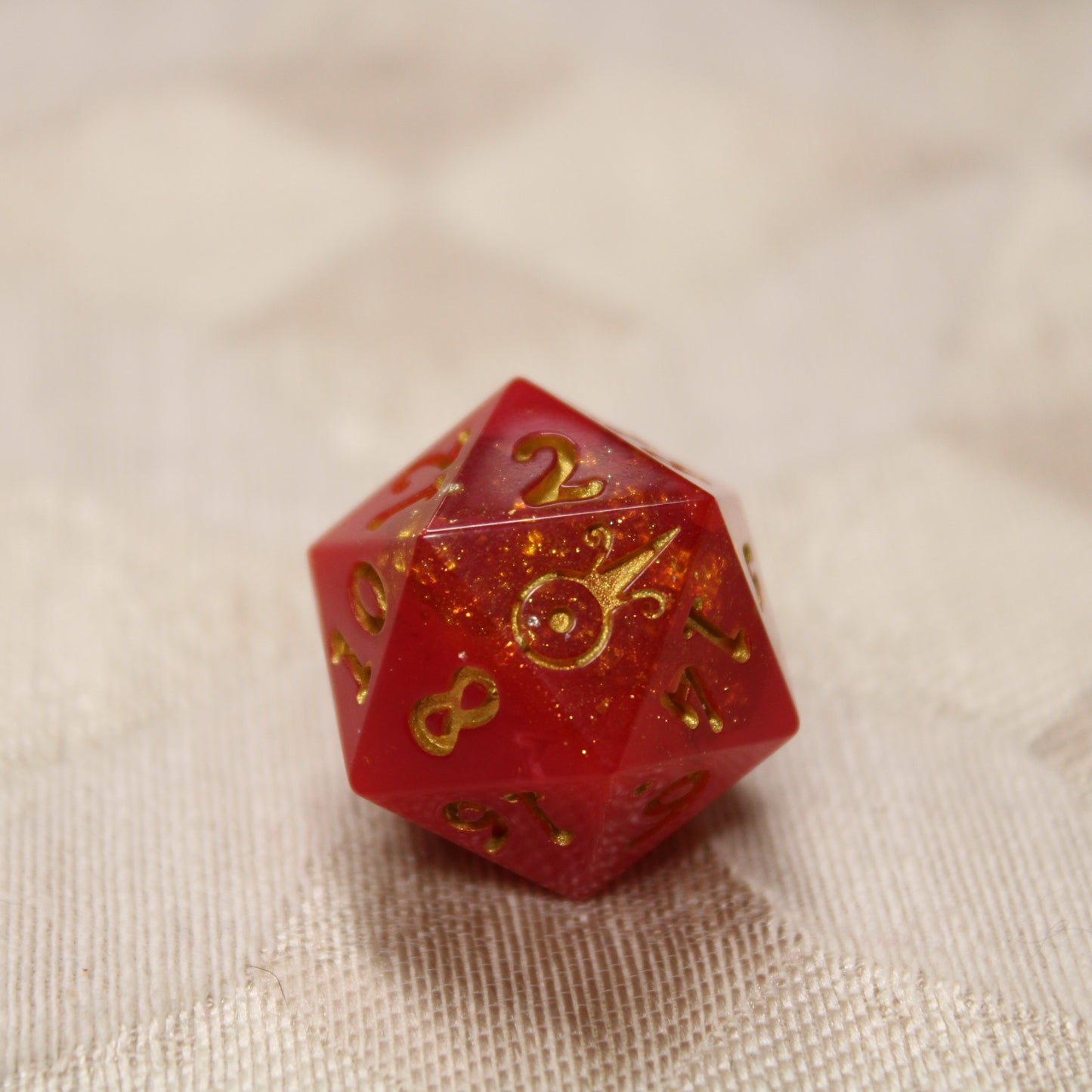 Handmade Ares single d20