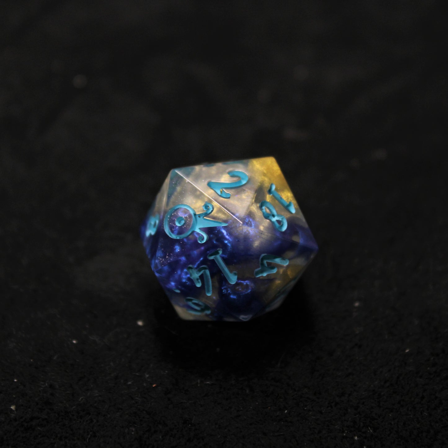Handmade Poseiden single d20