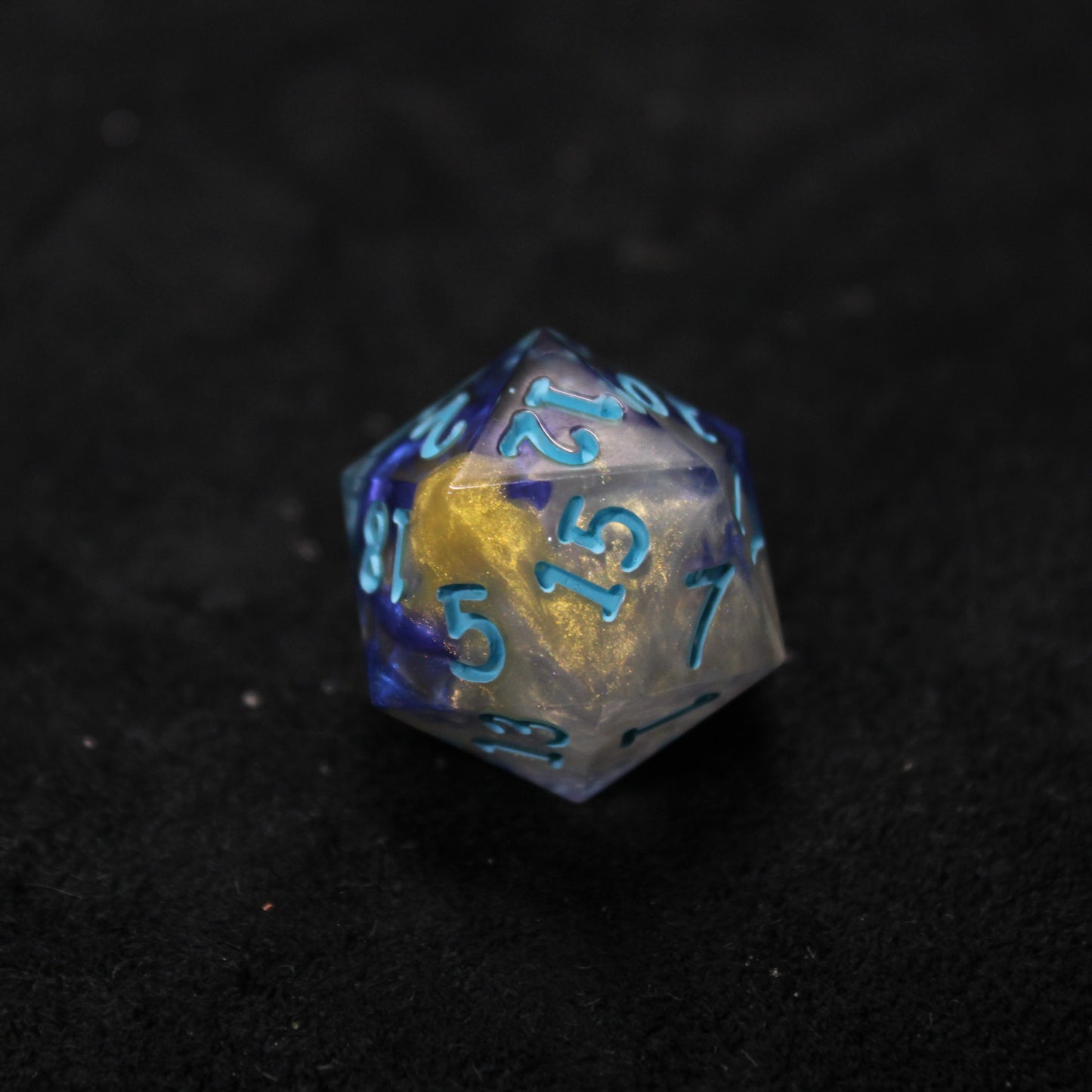 Handmade Poseiden single d20