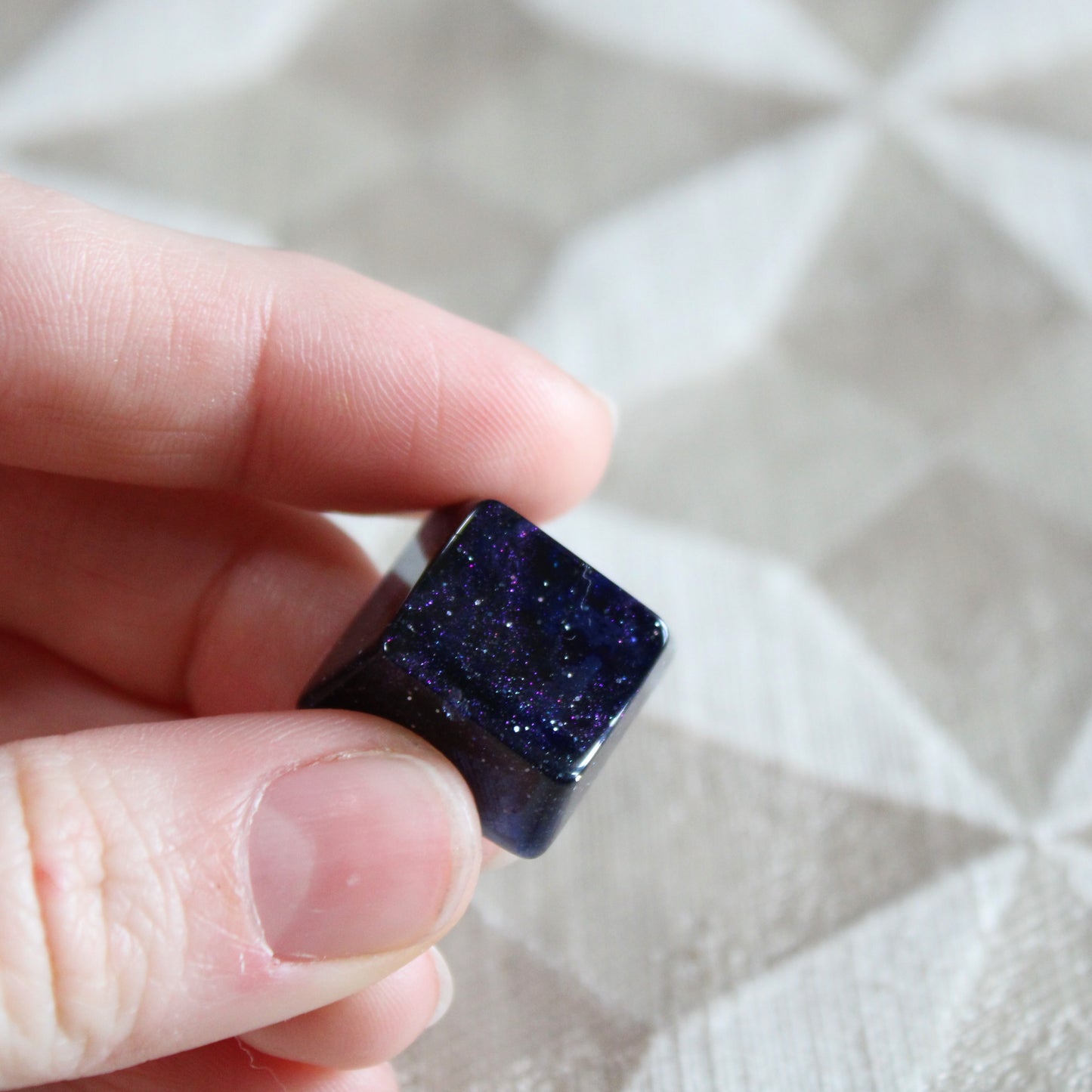 Purple Nebula R1 Keycap