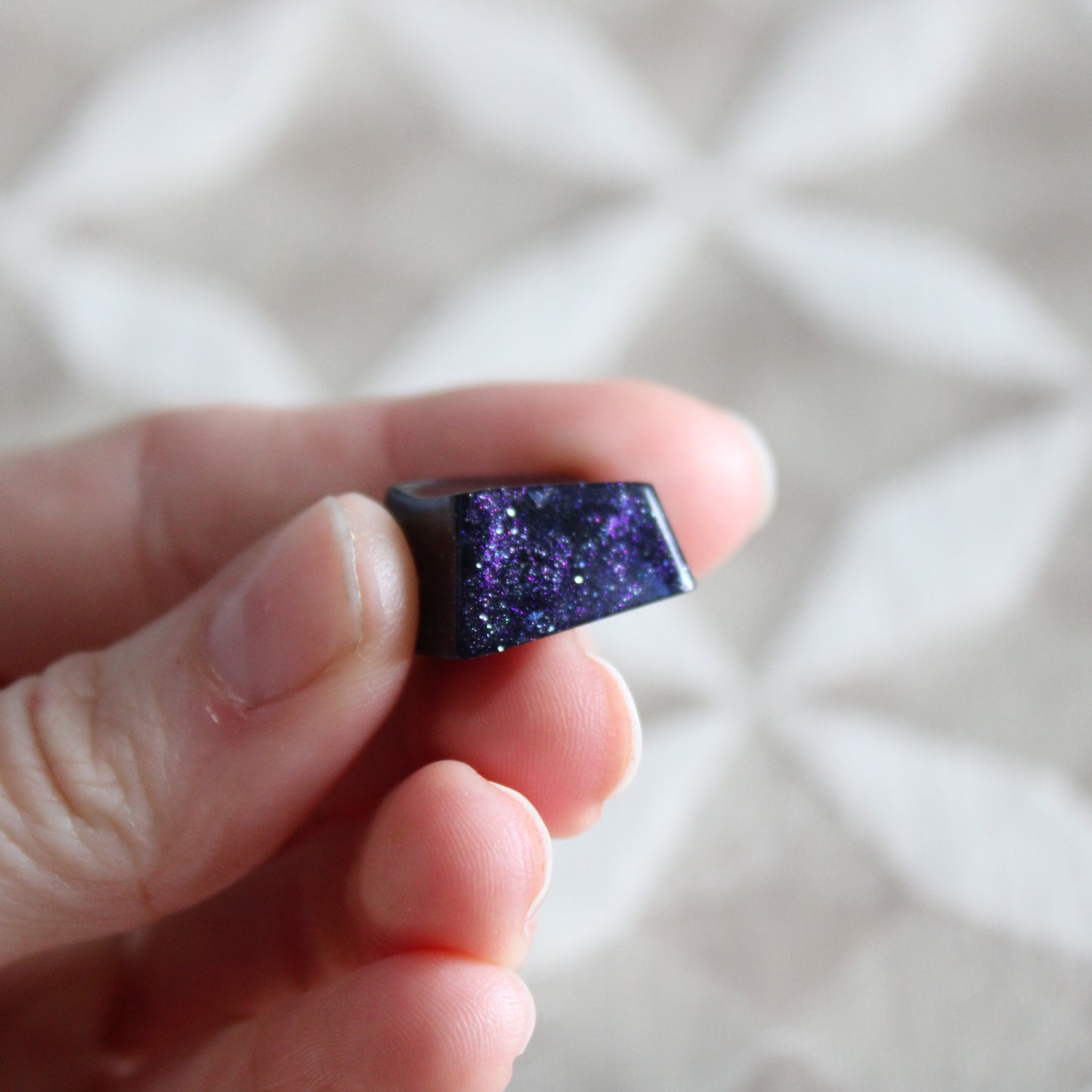 Purple Nebula R1 Keycap
