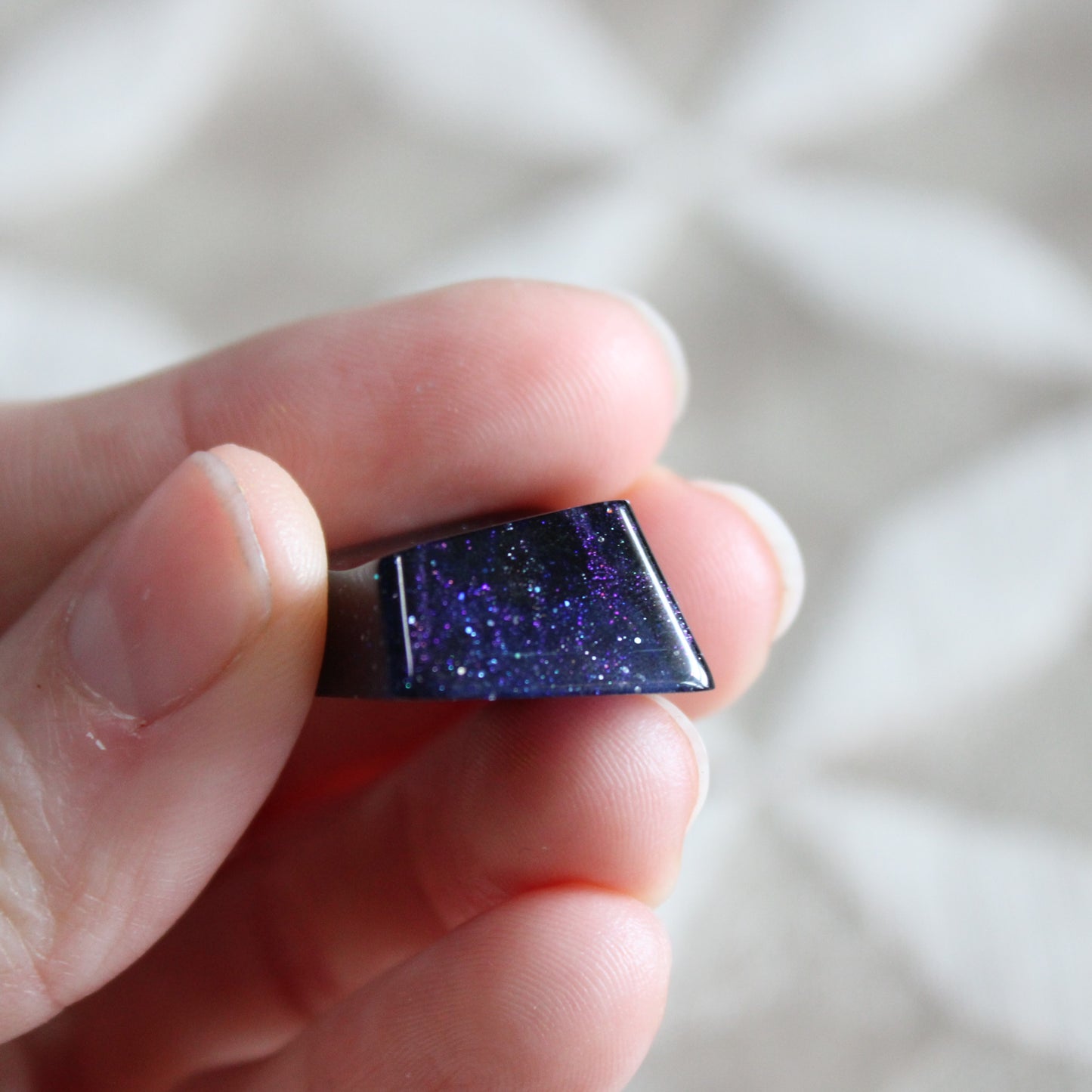 Purple Nebula R1 Keycap