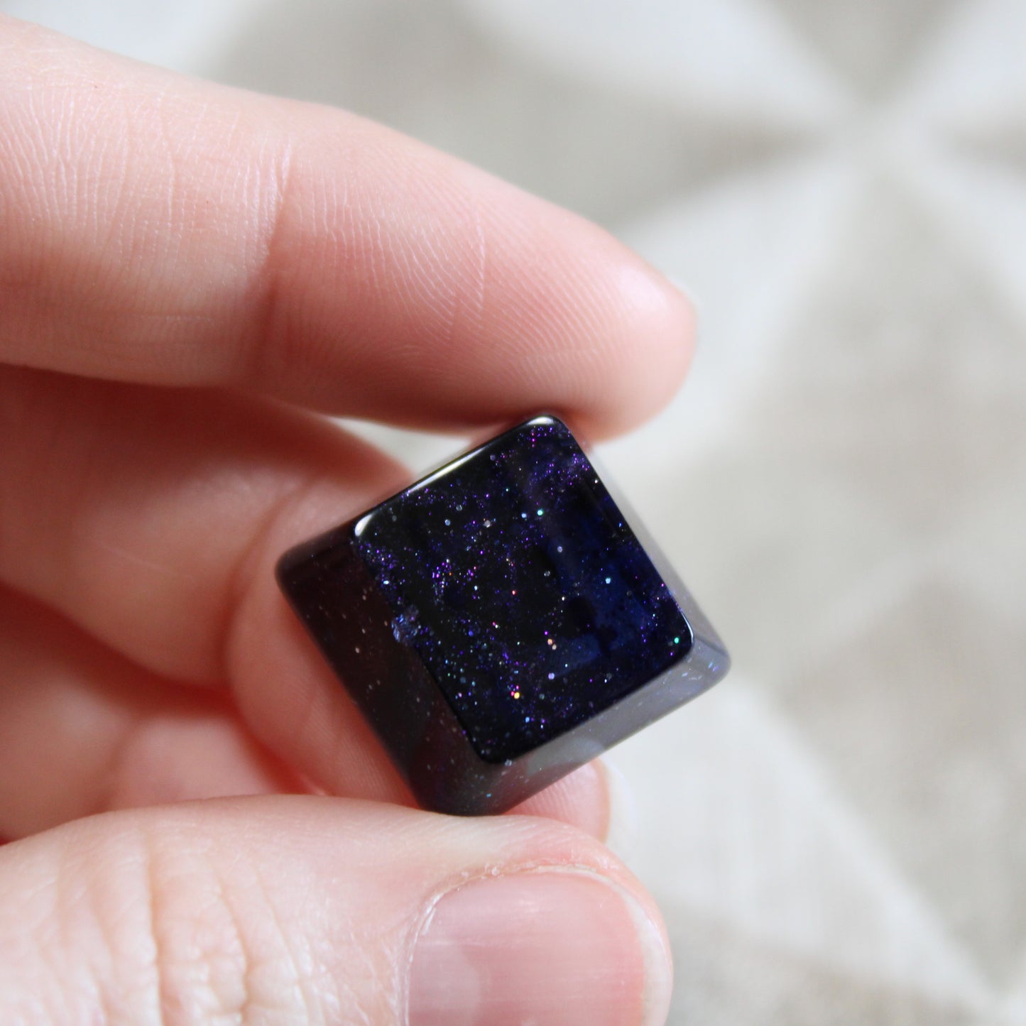 Purple Nebula R1 Keycap