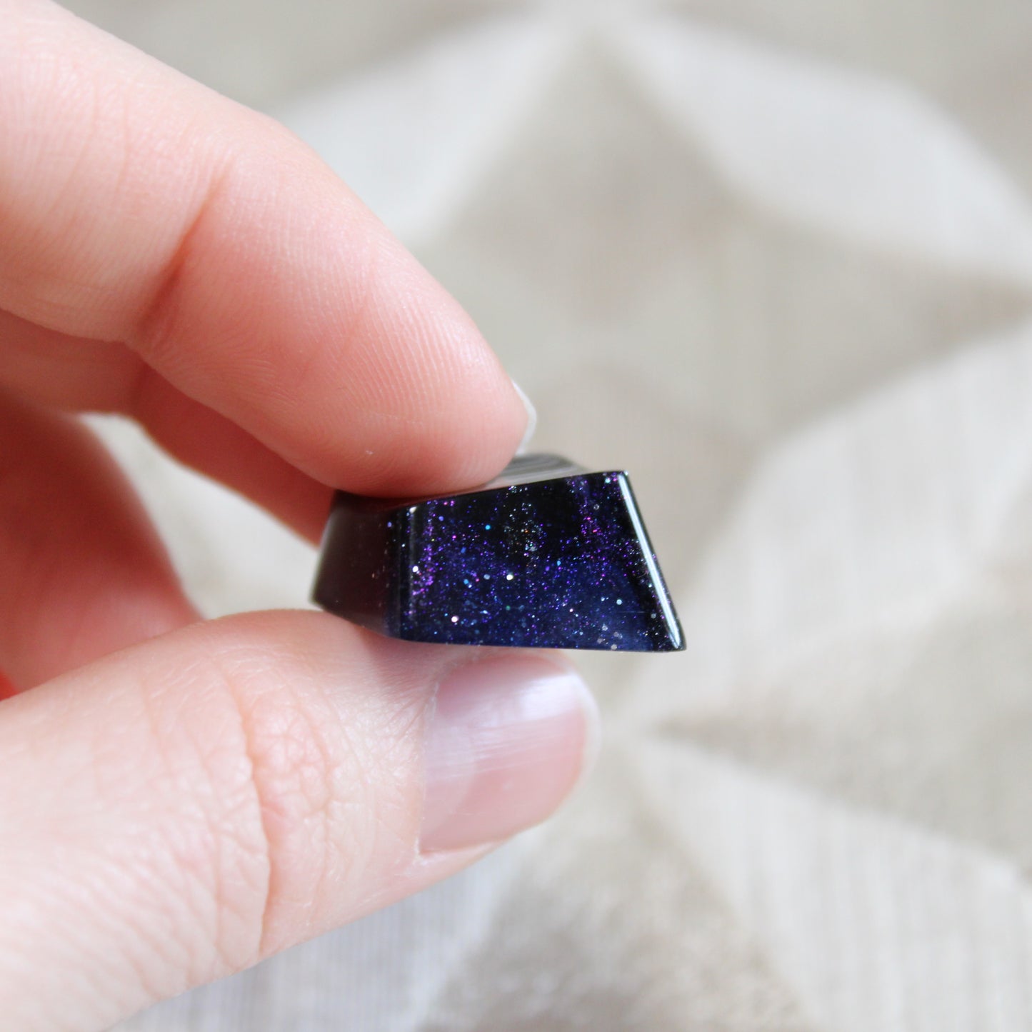 Purple Nebula R1 Keycap