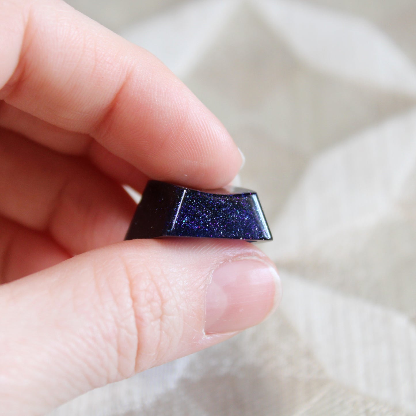 Purple Nebula R1 Keycap