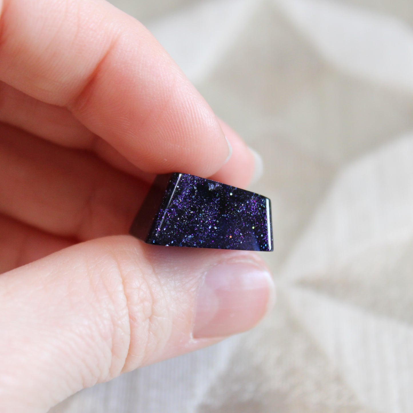 Purple Nebula R1 Keycap