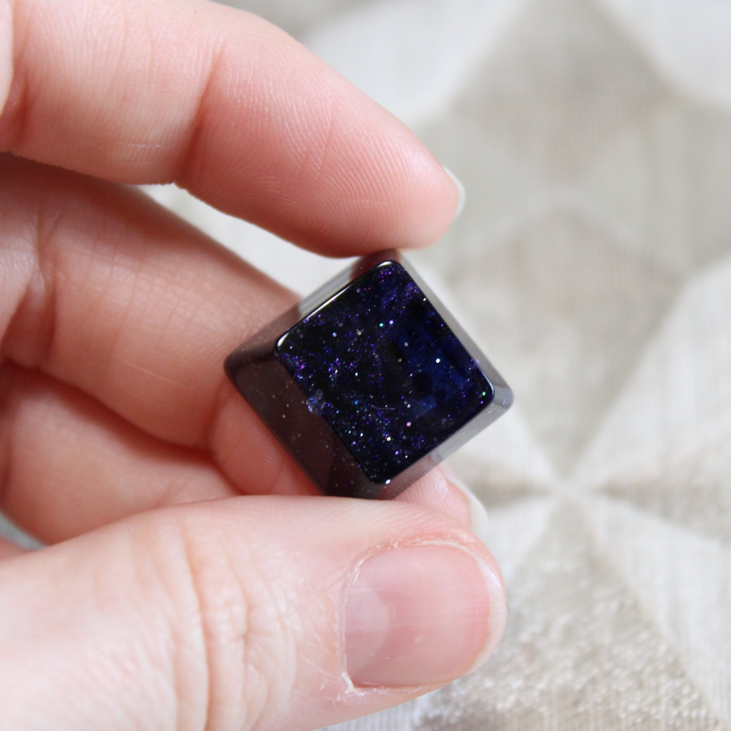 Purple Nebula R1 Keycap