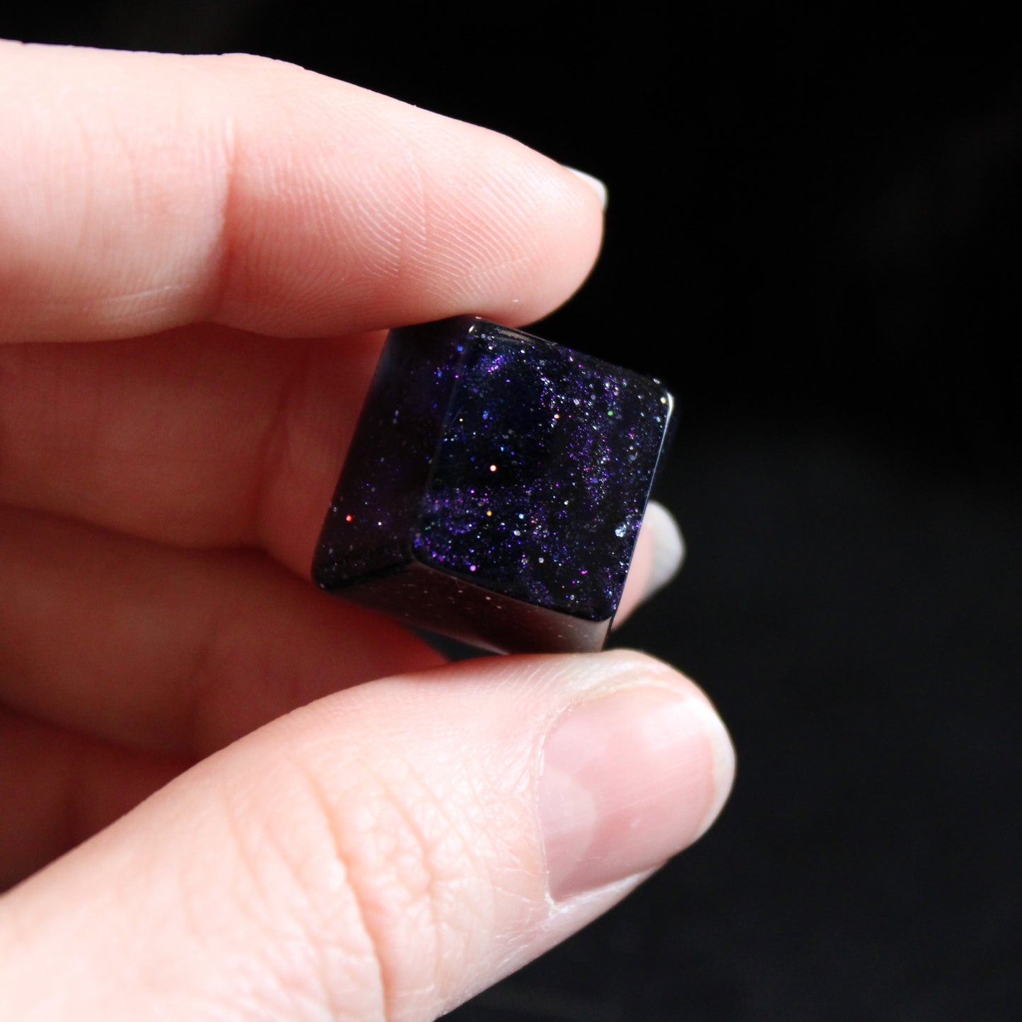 Purple Nebula R1 Keycap