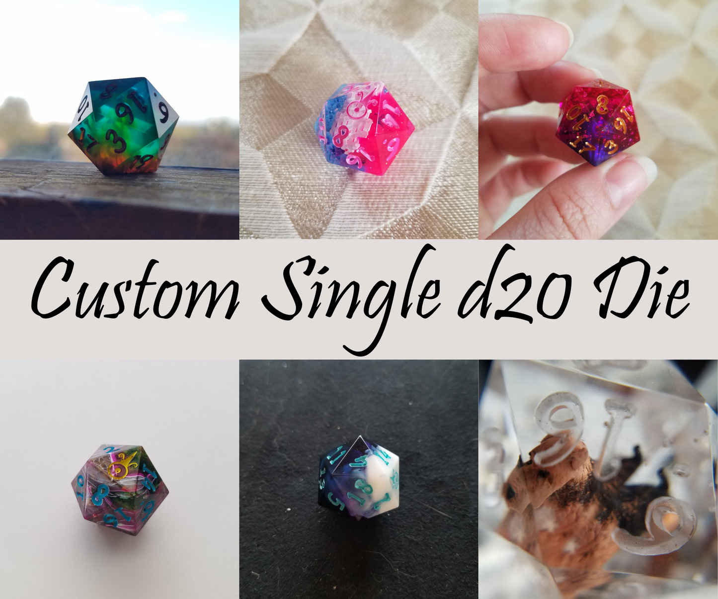 Custom Single d20