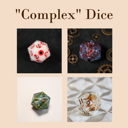 Custom Single Jumbo d20