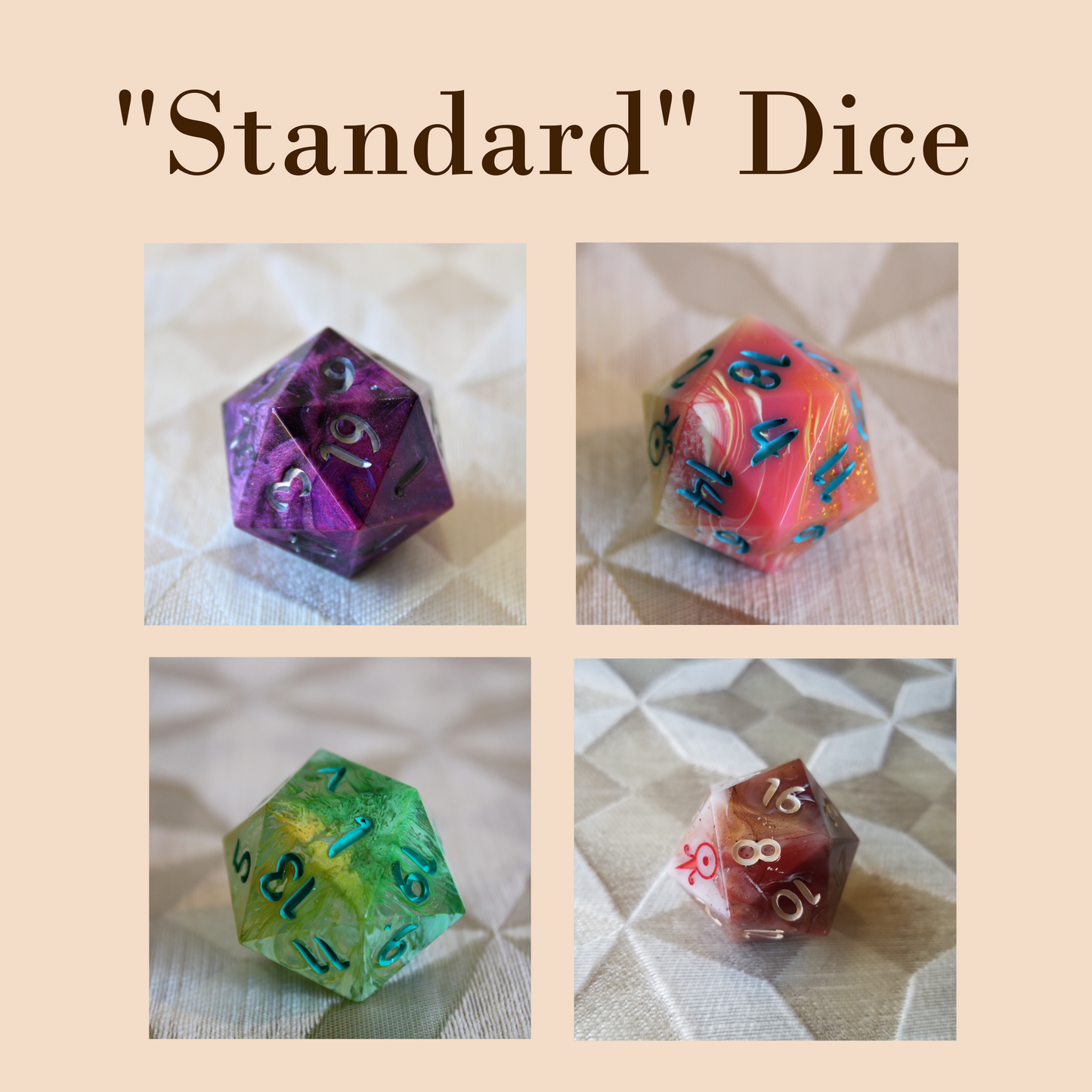 Custom Single Jumbo d20