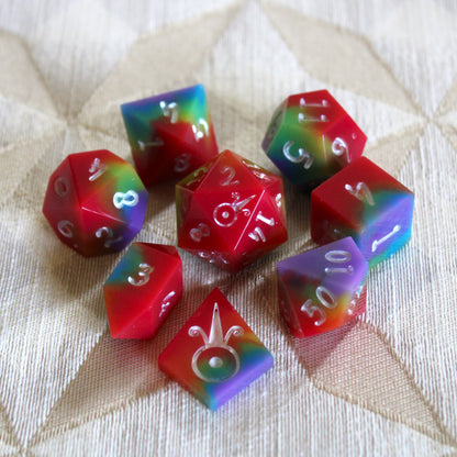 Handmade Heat Map Dice