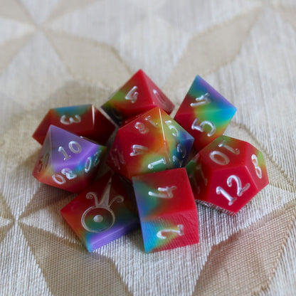 Handmade Heat Map Dice