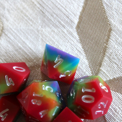 Handmade Heat Map Dice