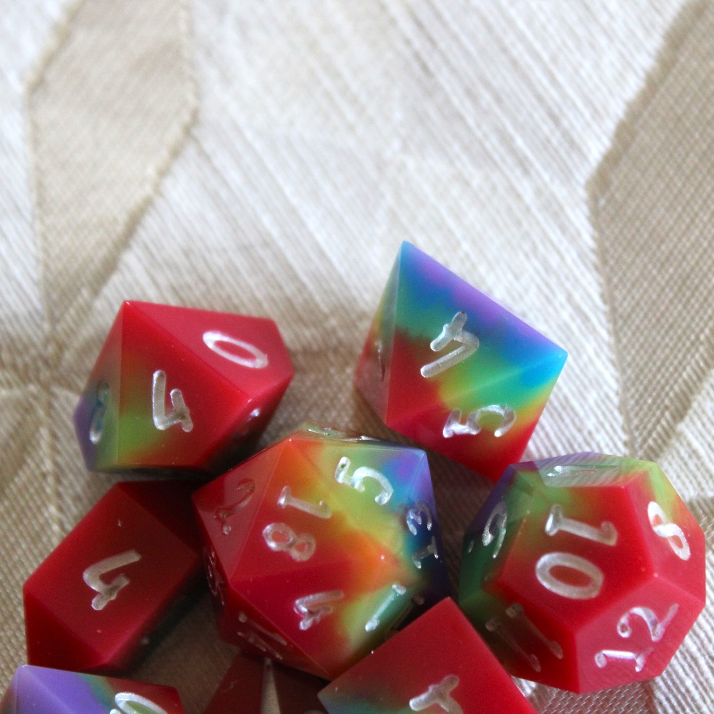 Handmade Heat Map Dice