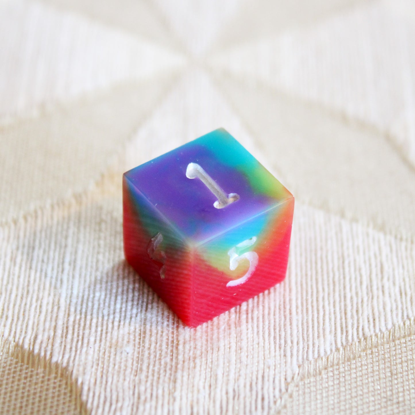 Handmade Heat Map Dice