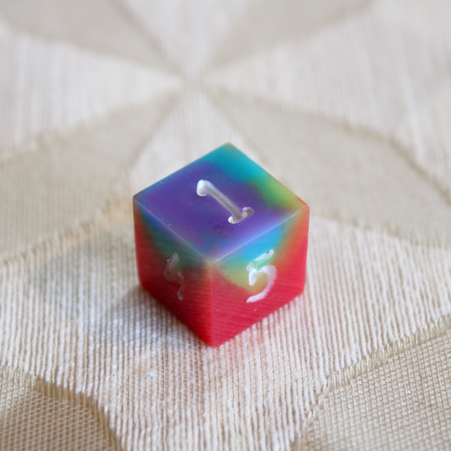 Handmade Heat Map Dice