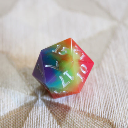 Handmade Heat Map Dice