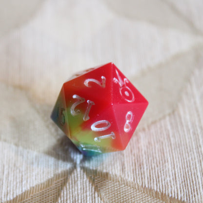 Handmade Heat Map Dice