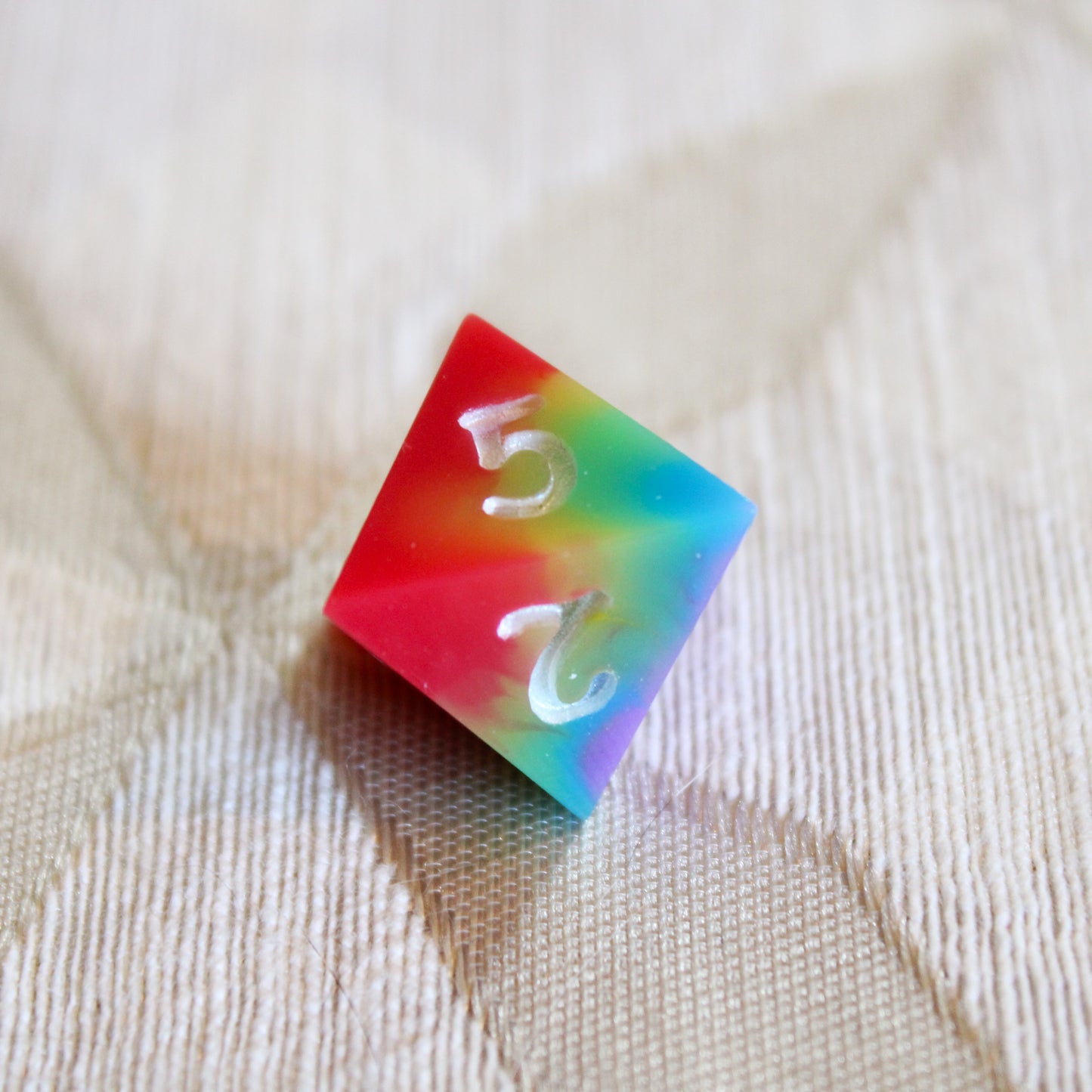 Handmade Heat Map Dice