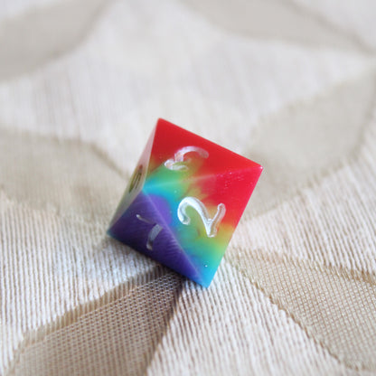 Handmade Heat Map Dice