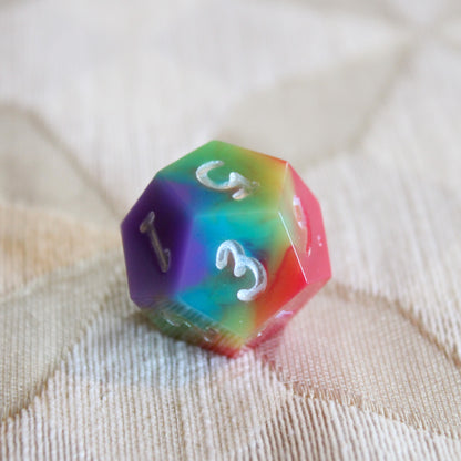 Handmade Heat Map Dice