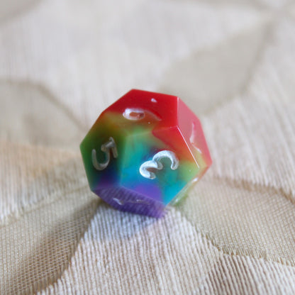 Handmade Heat Map Dice