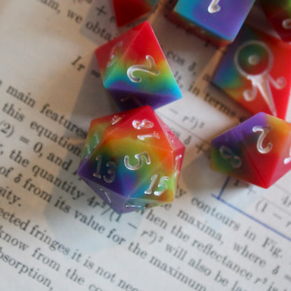 Handmade Heat Map Dice