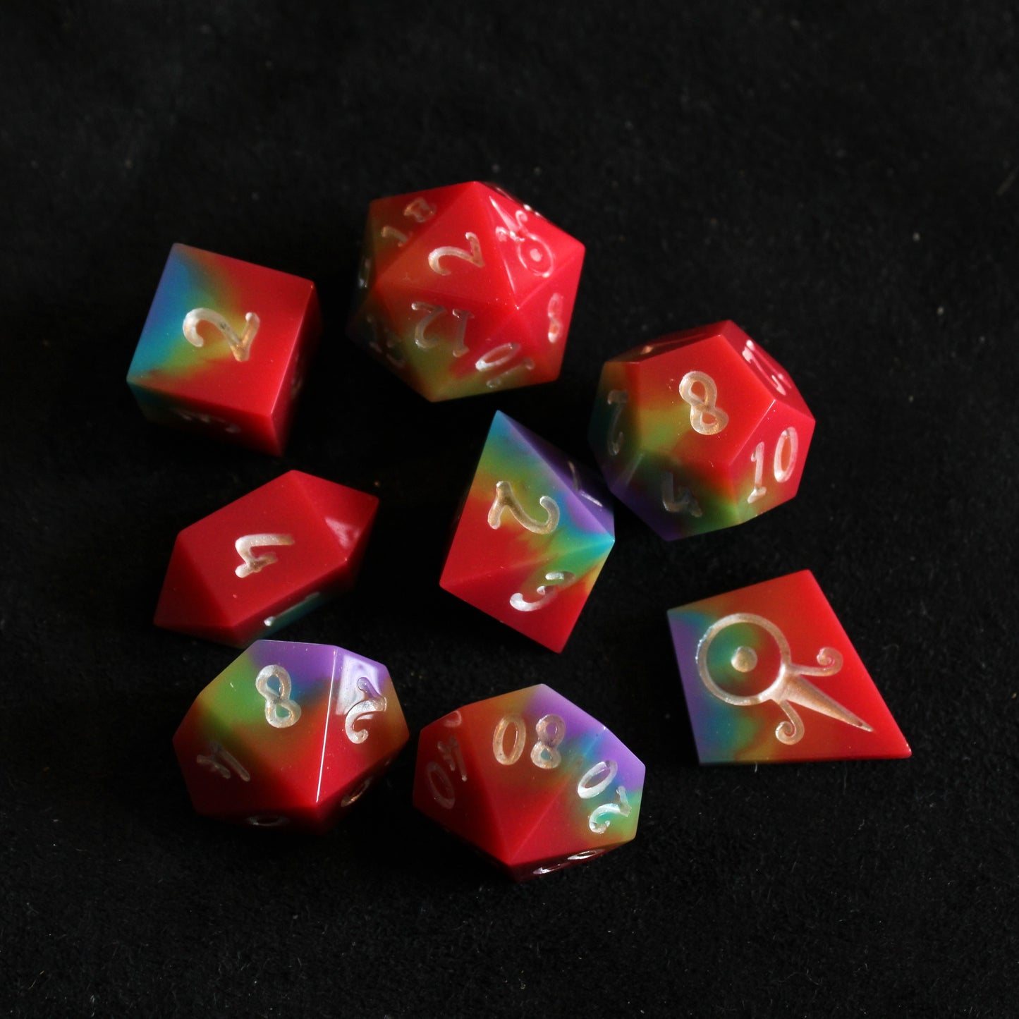 Handmade Heat Map Dice