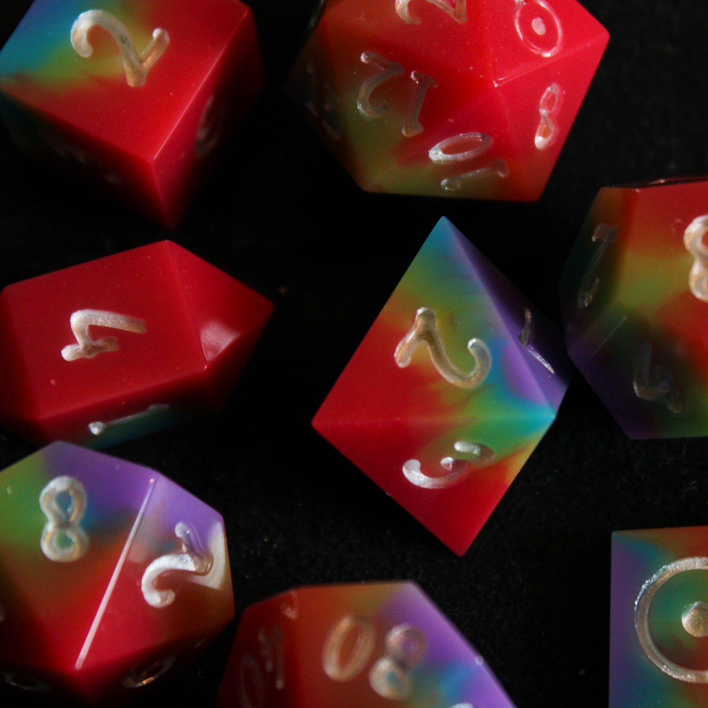 Handmade Heat Map Dice