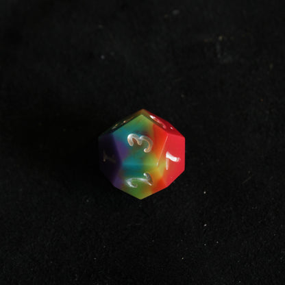 Handmade Heat Map Dice