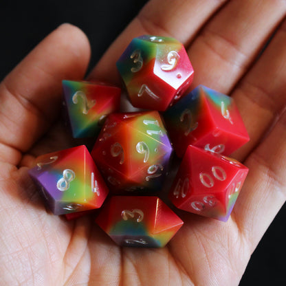 Handmade Heat Map Dice