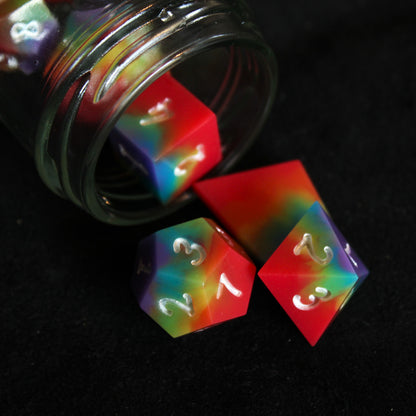 Handmade Heat Map Dice