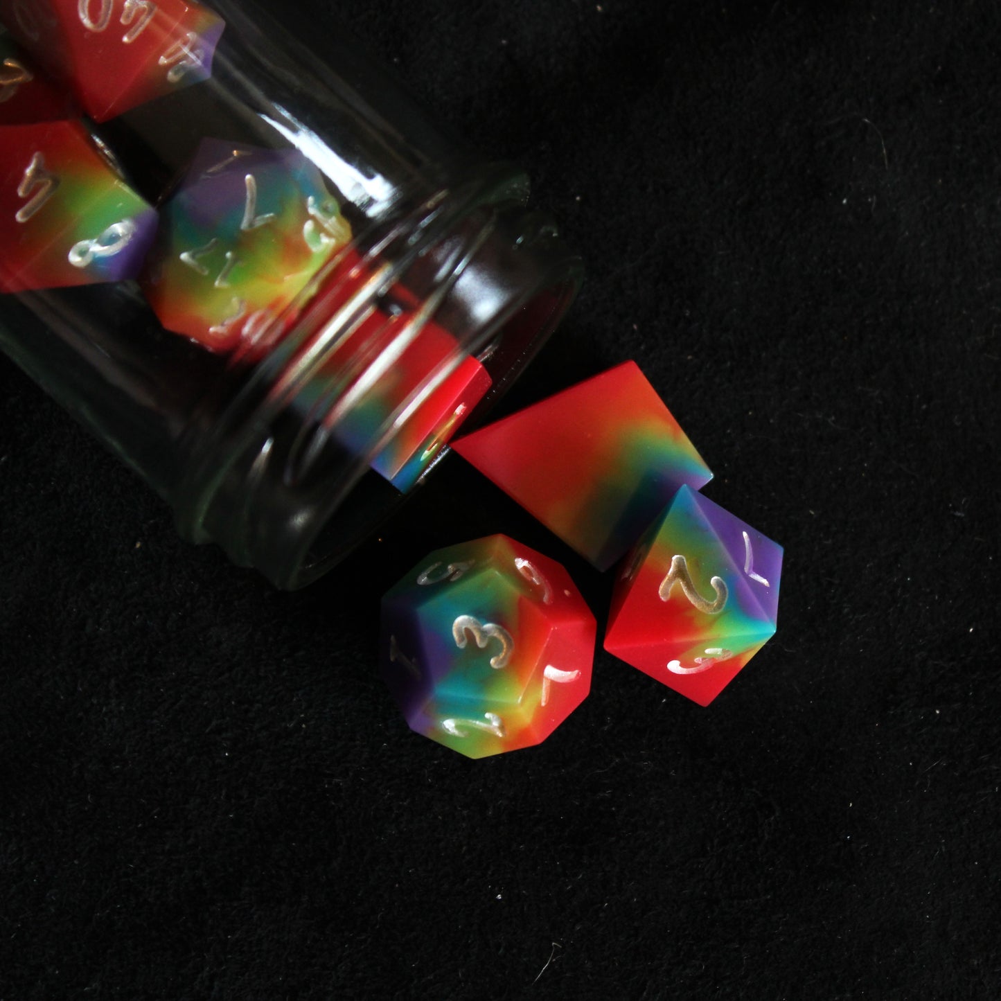 Handmade Heat Map Dice