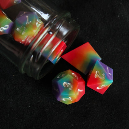 Handmade Heat Map Dice