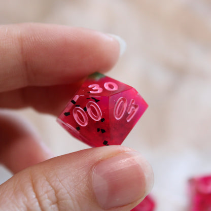 Handmade Watermelon Dice