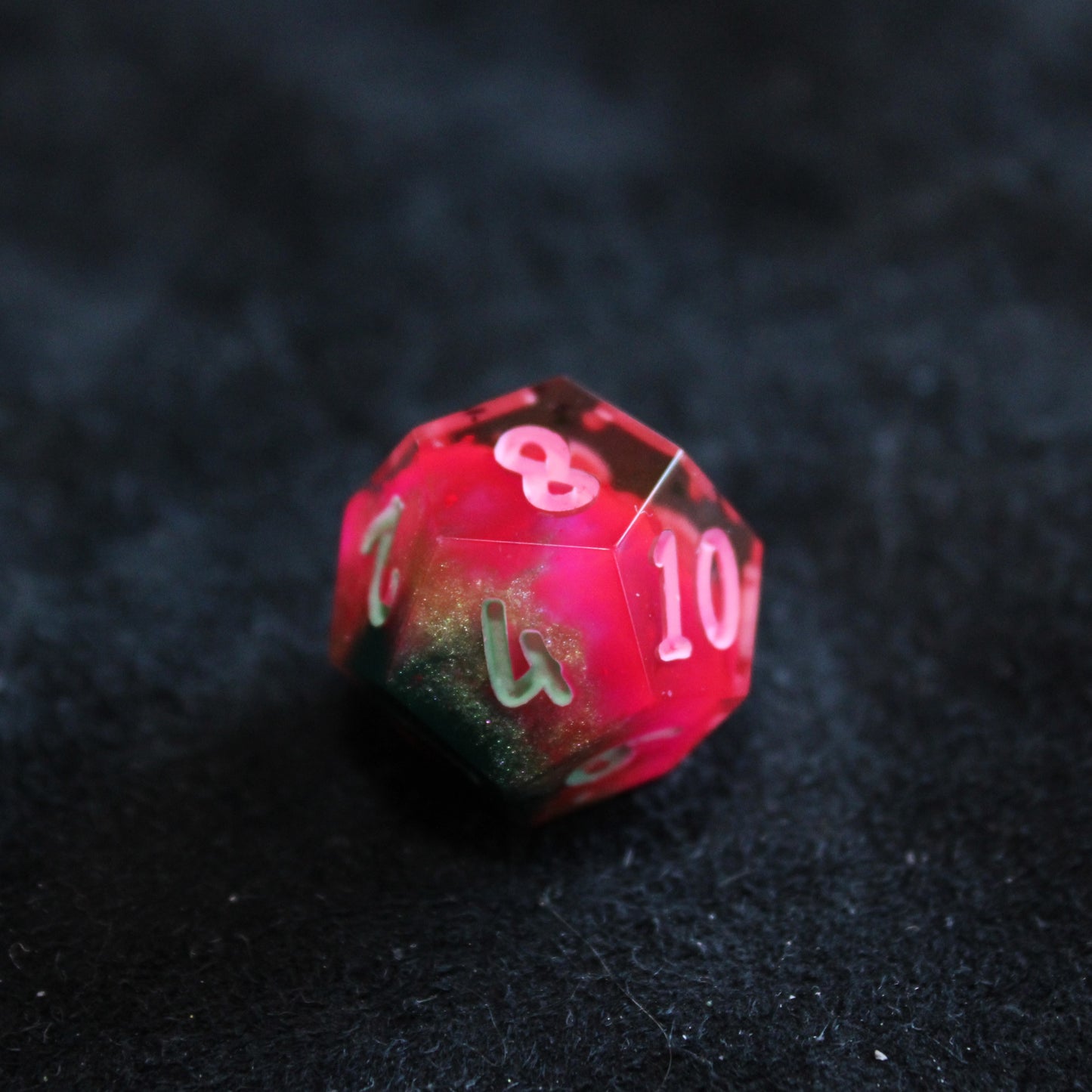 Handmade Watermelon Dice