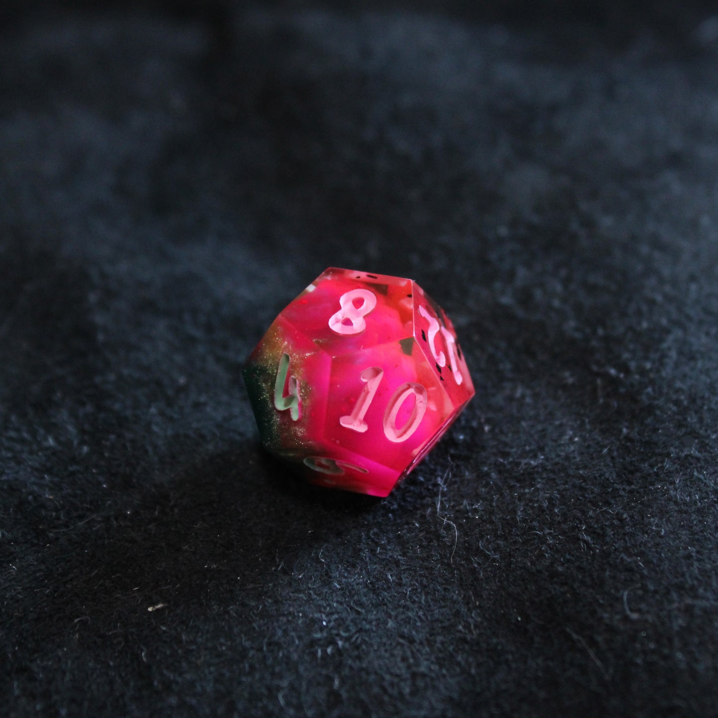 Handmade Watermelon Dice