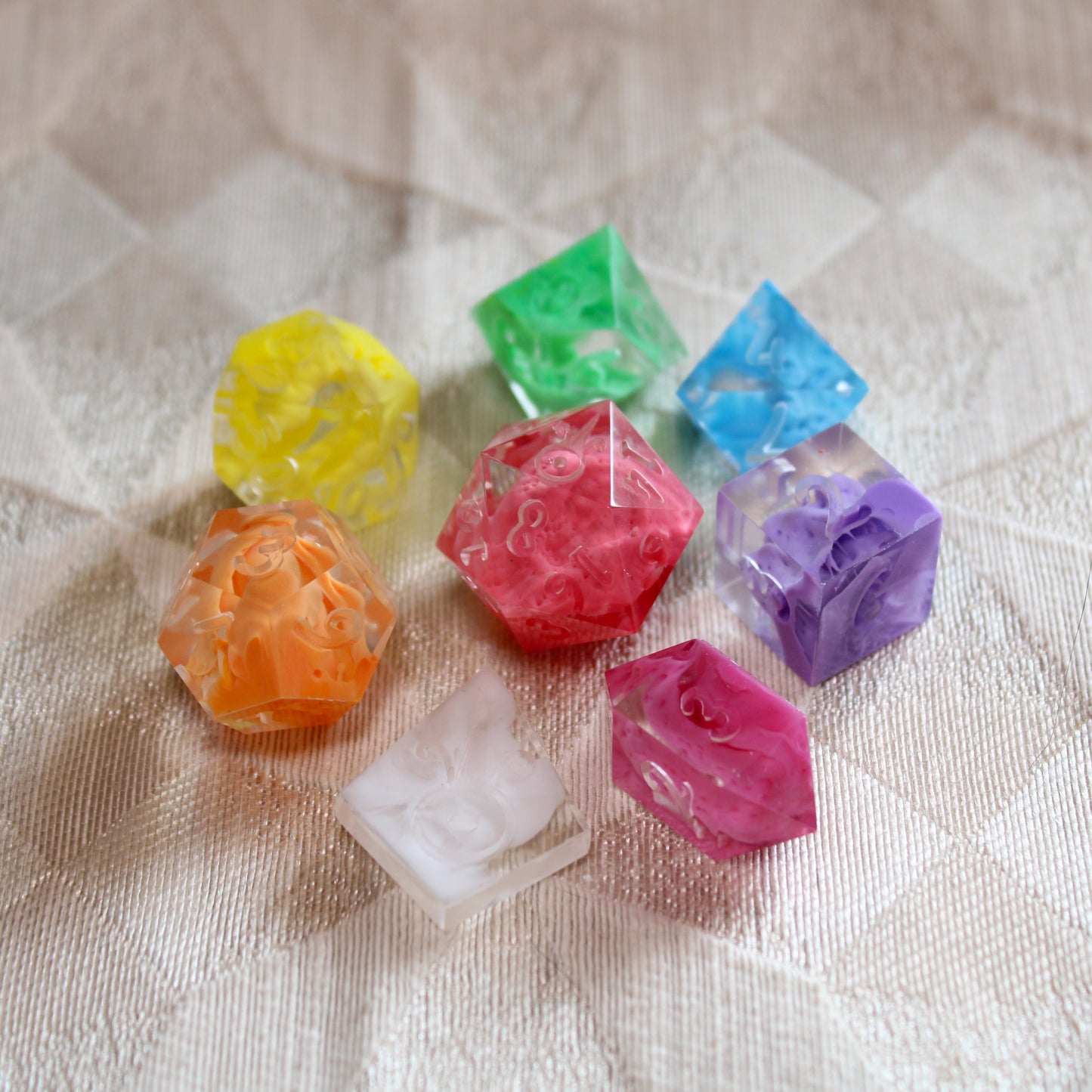 RAW Handmade Pastel Paradise Dice