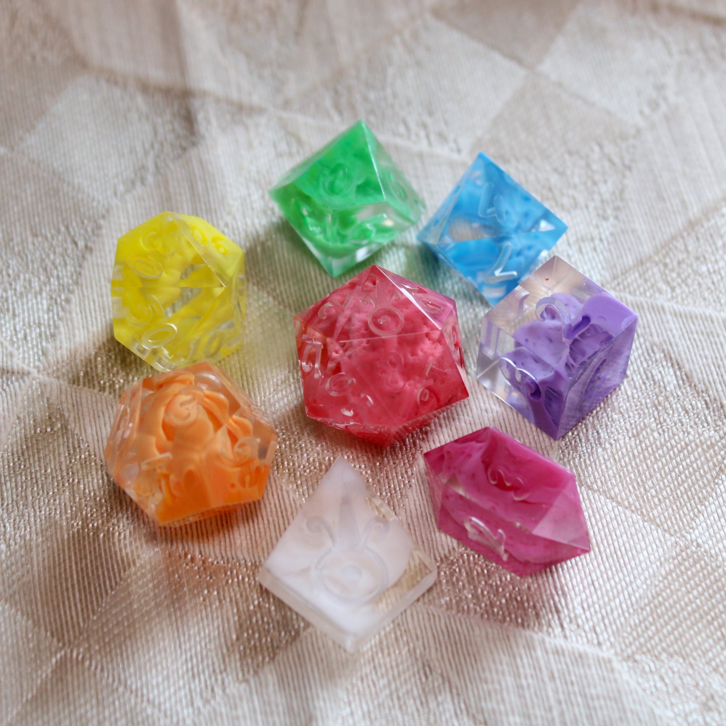 RAW Handmade Pastel Paradise Dice