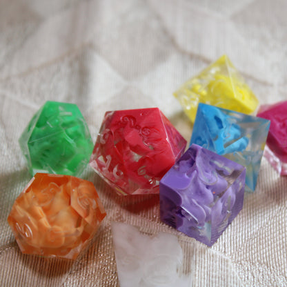 RAW Handmade Pastel Paradise Dice