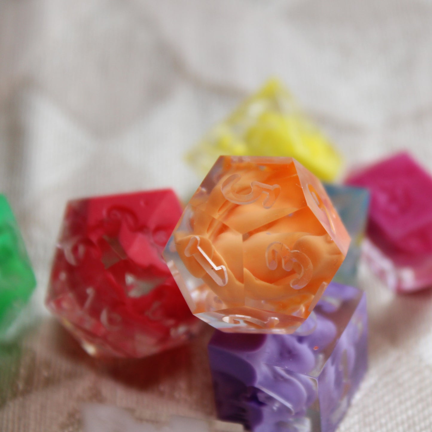 RAW Handmade Pastel Paradise Dice