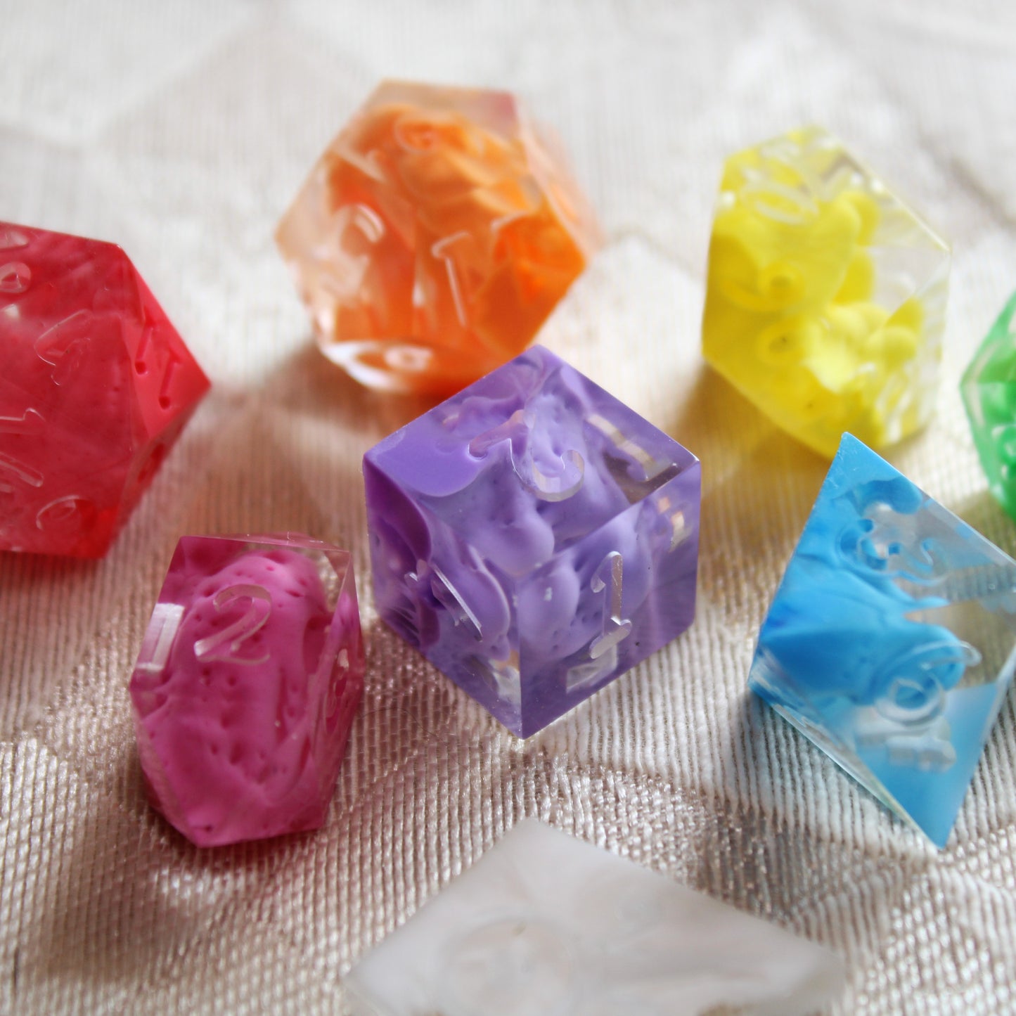 RAW Handmade Pastel Paradise Dice